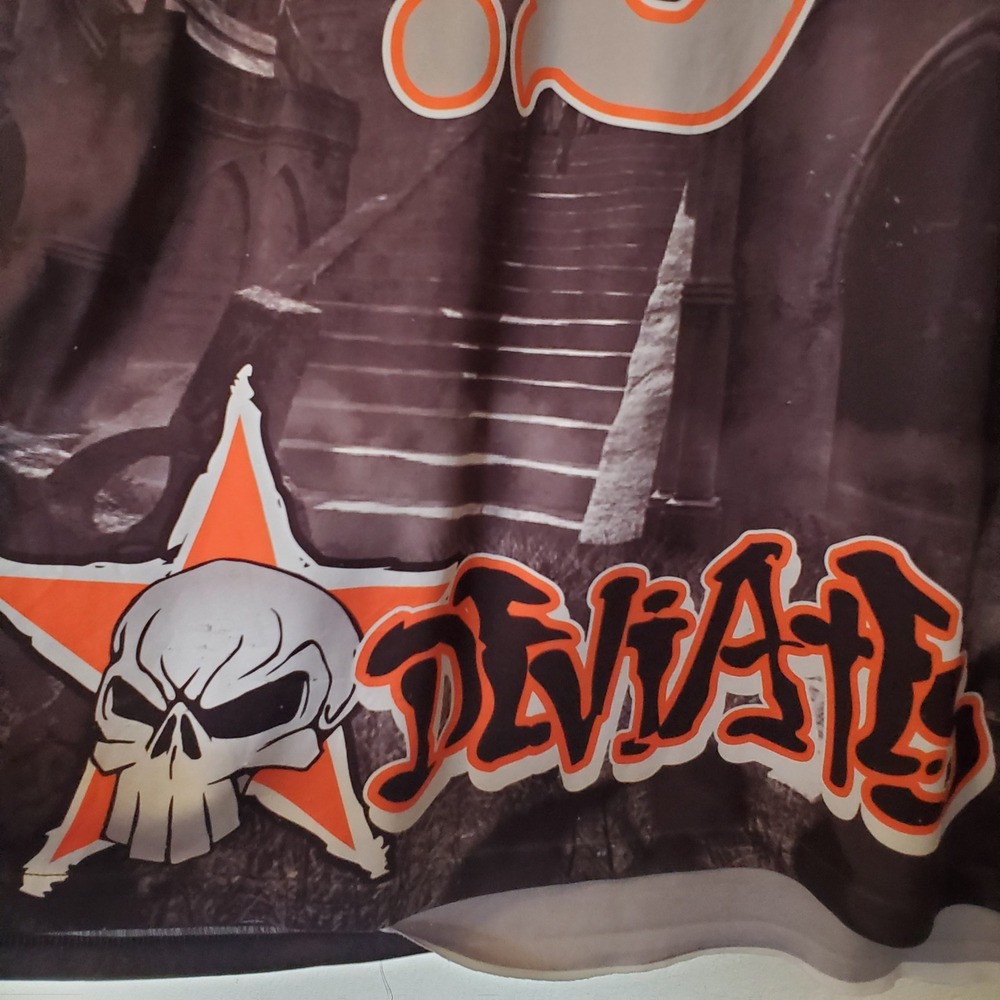 Elite Sports USA Deviates Softball Jersey Mens XL Graveyard Headless Horseman .5 - Picture 6 of 10